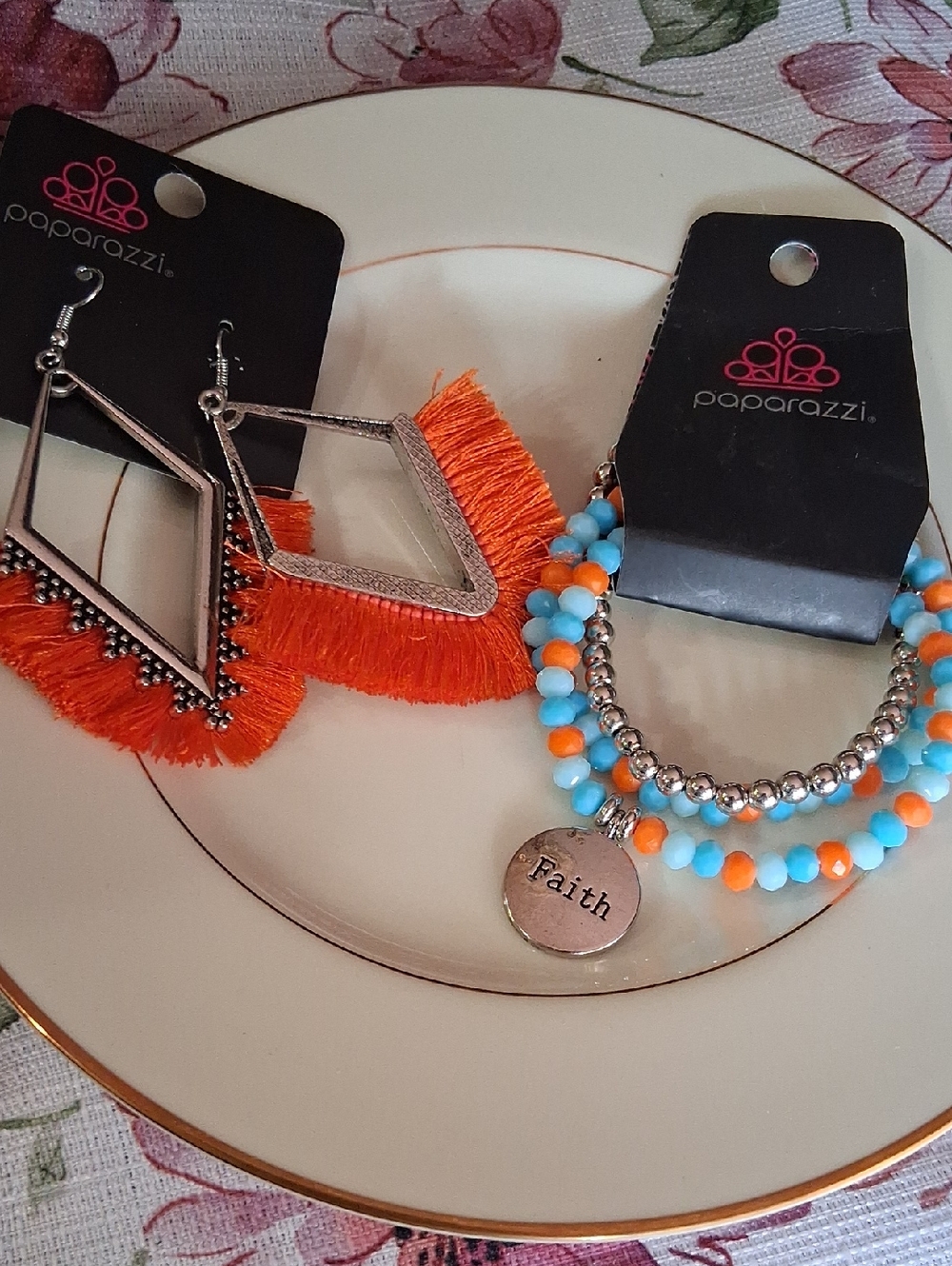 Paparazzi Earrings And Bracelets NWT